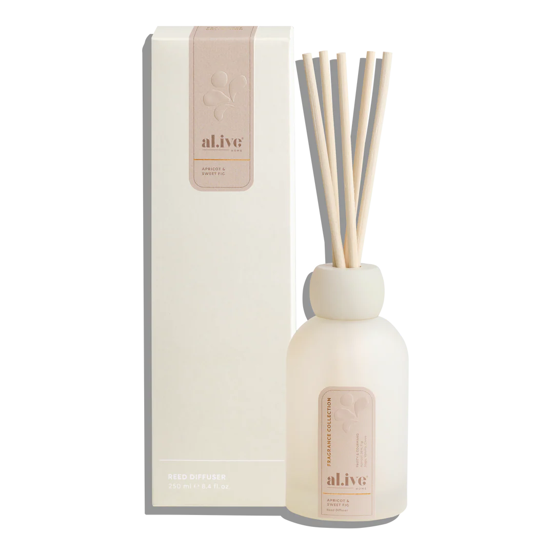 reed diffuser apricot &amp; sweet fig