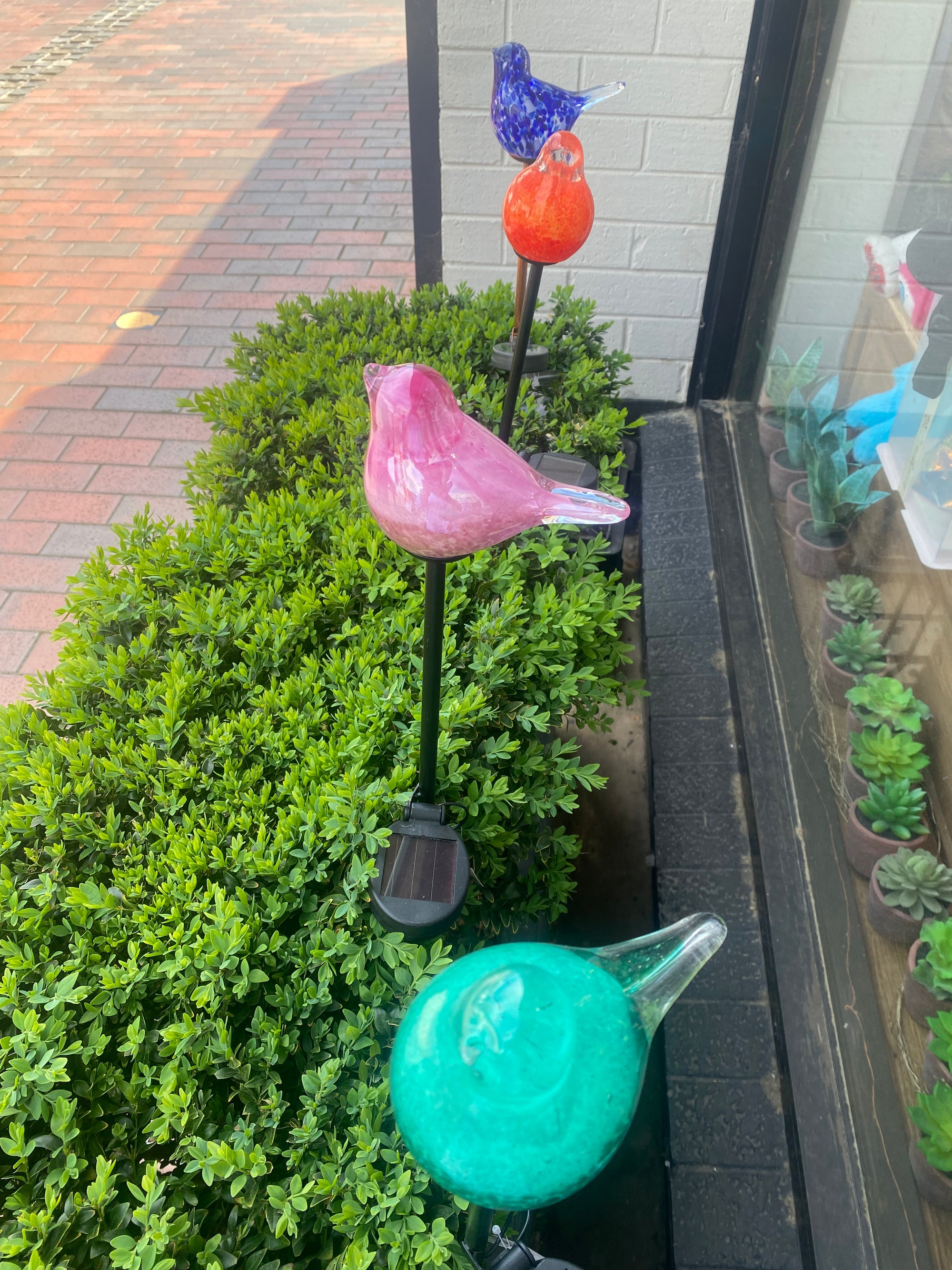 Solar Birds Garden Stake