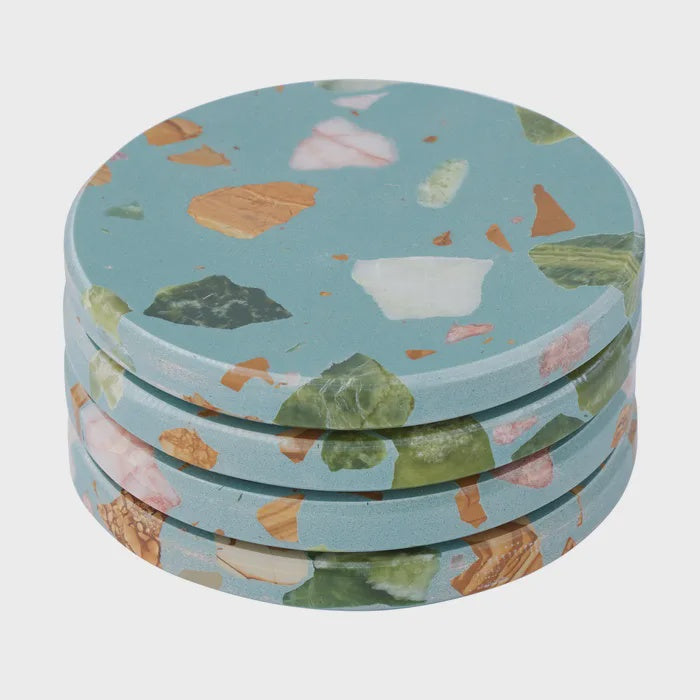 Jewel Terrazzo Coasters
