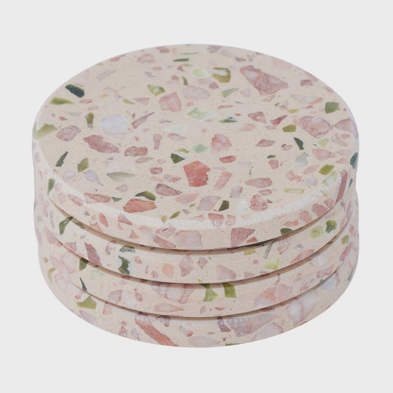 Jolie Terrazzo Coasters