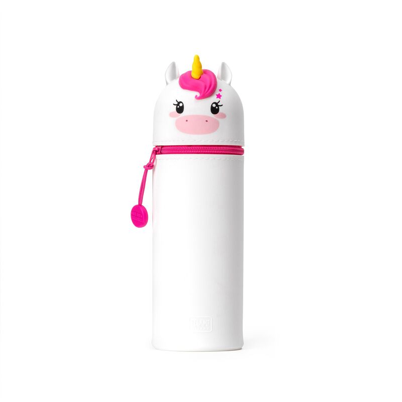 Kawaii - 2-In-1 Soft Siliconepencil Case - Unicorn