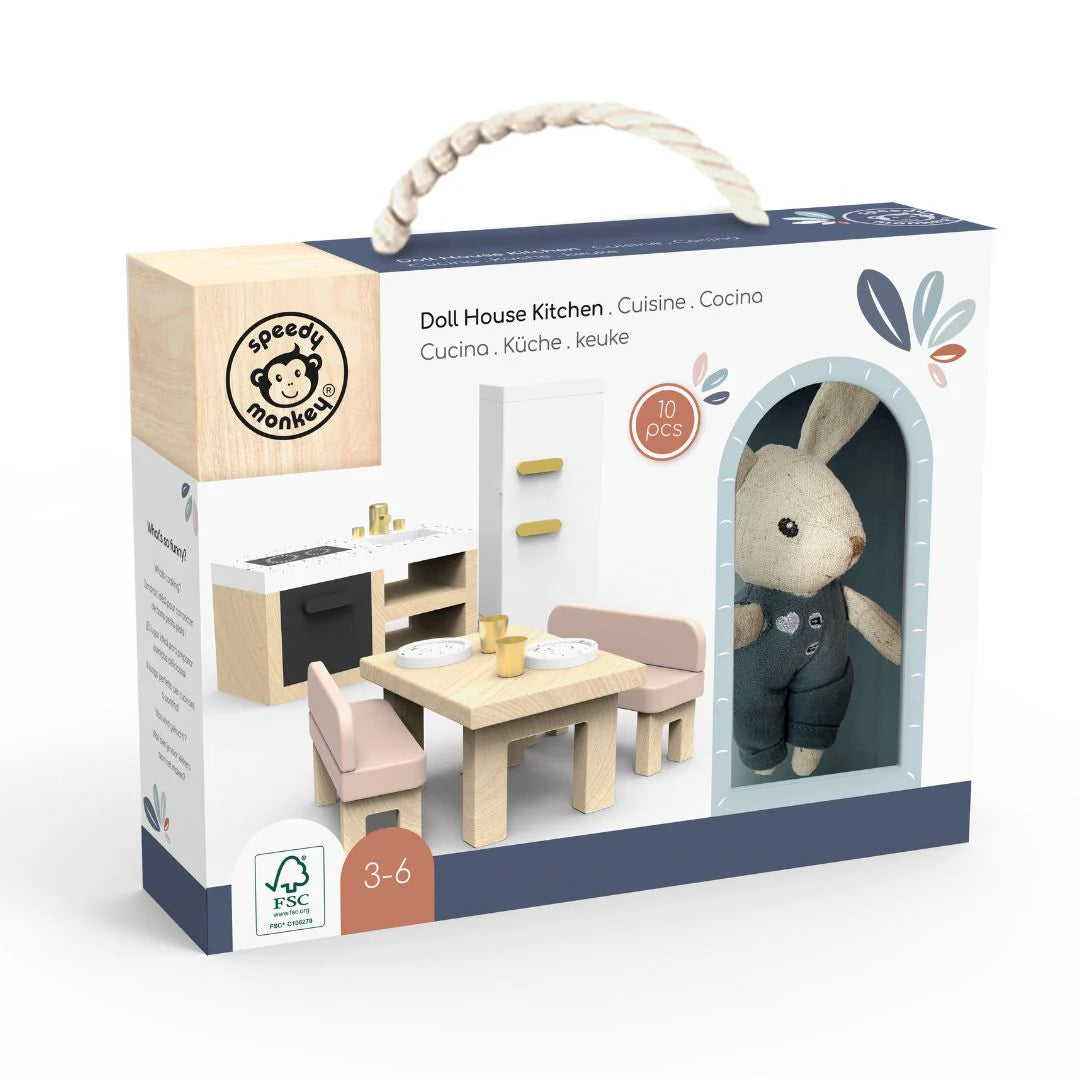 Dolls House Kitchen Furniture Set
