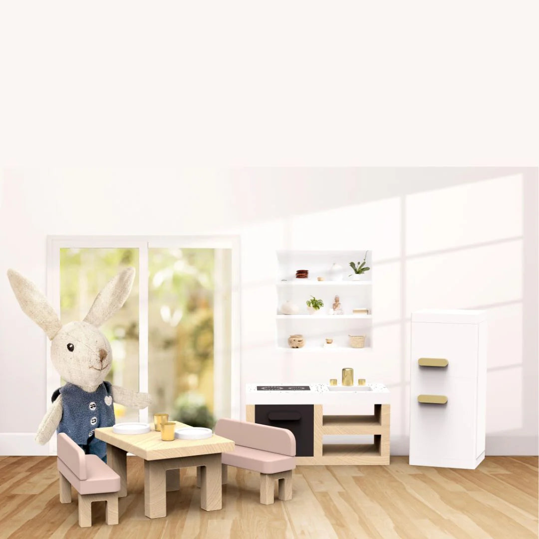 Dolls House Kitchen Furniture Set