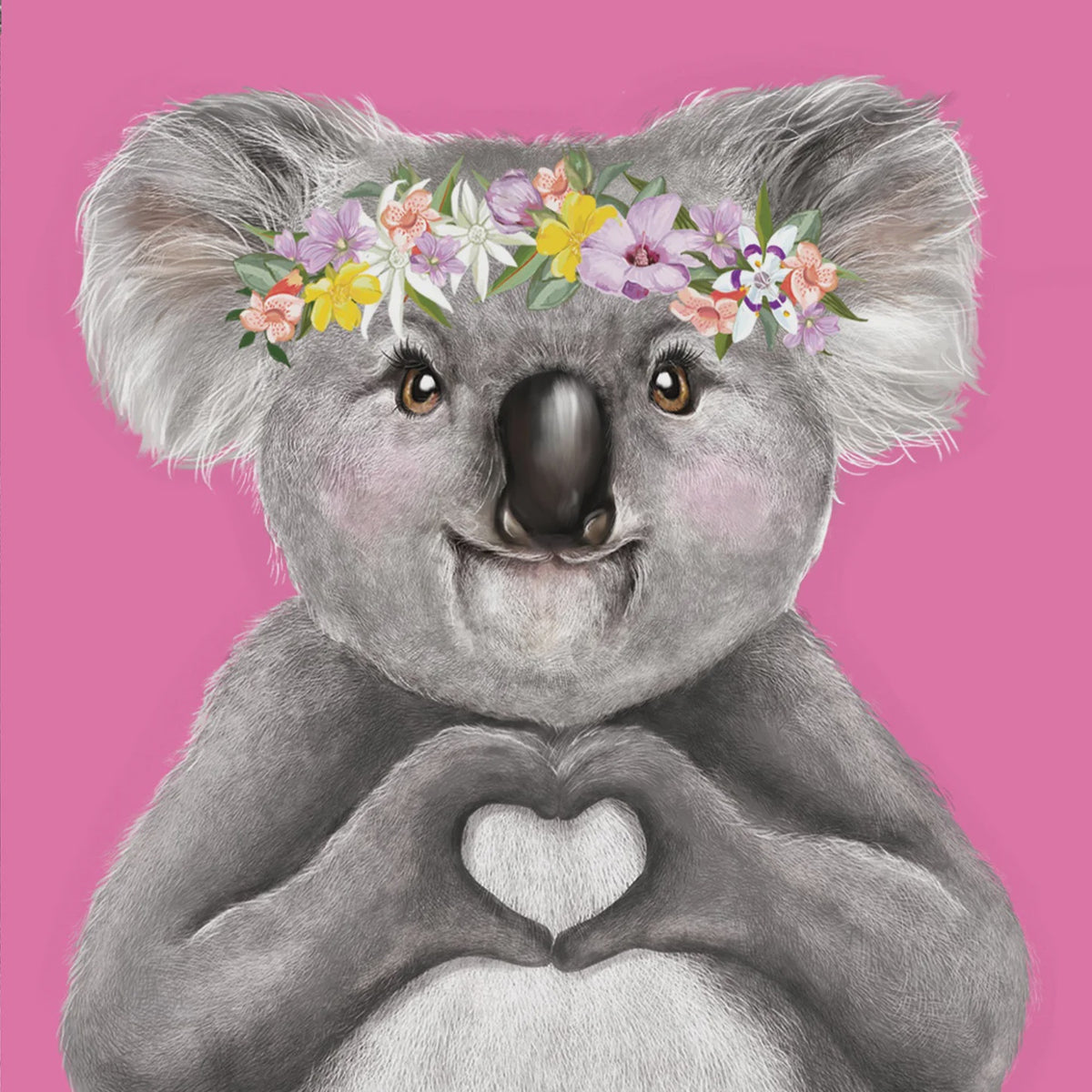 Koala Love - Mini Greeting Card