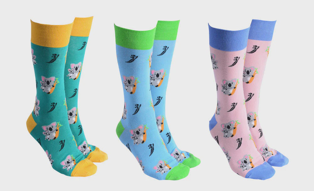 SOCK SOCIETY KOALA &amp; BABY