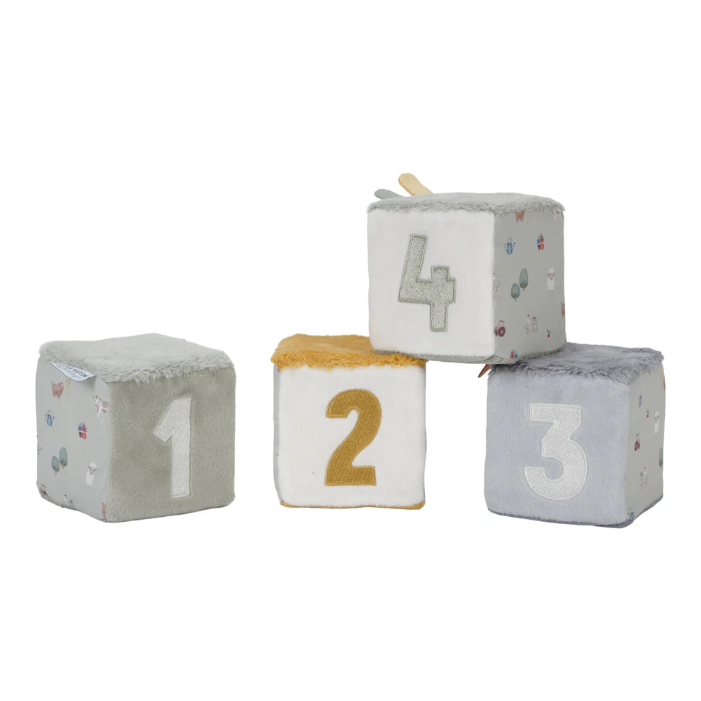 Little Farm - Soft Cube (4) Set