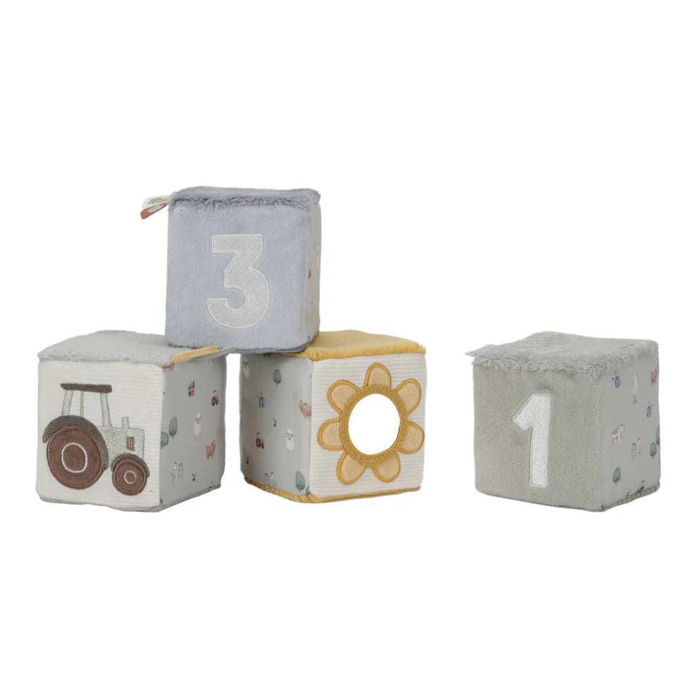 Little Farm - Soft Cube (4) Set