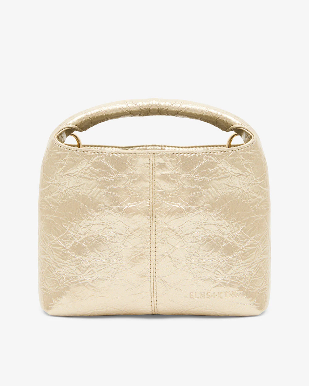 Linton Crossbody Bag - Light Gold Crinkle