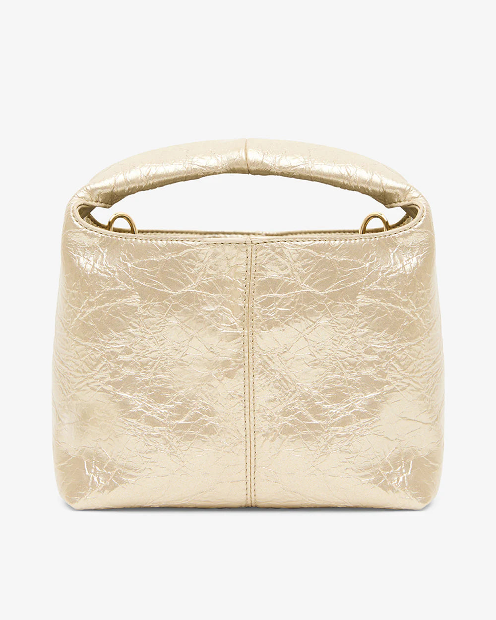 Linton Crossbody Bag - Light Gold Crinkle