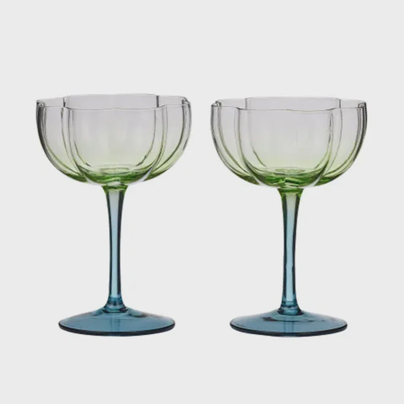 Lotti Tulip Coupe - Green/Blue