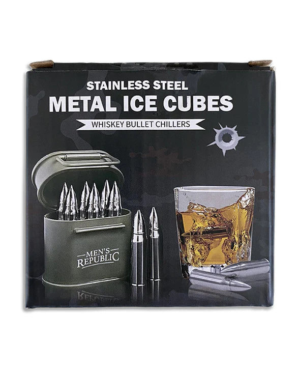 Whisky Bullet Set Ice Cubes