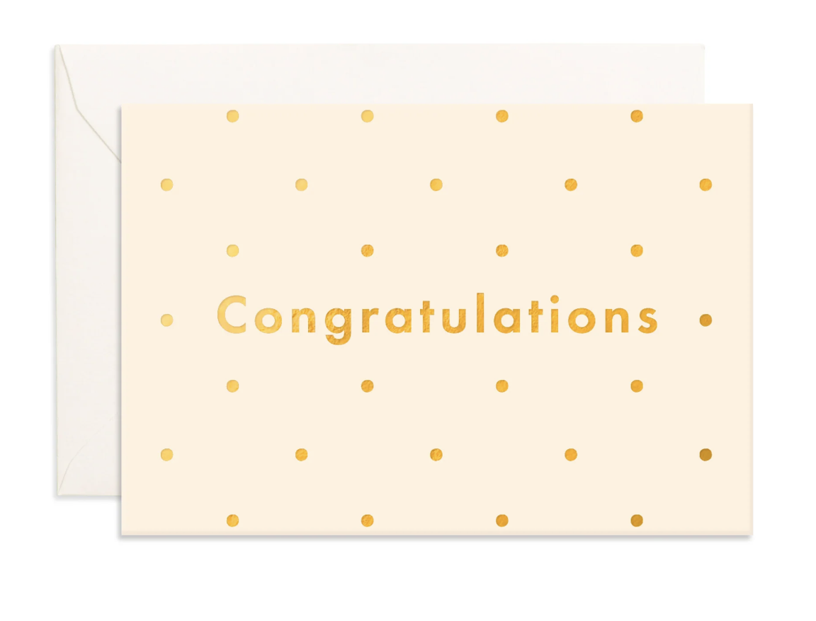 Mini Card - Congratulations