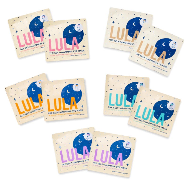 Lula Self Warming Eye Mask - Mix Pack 10
