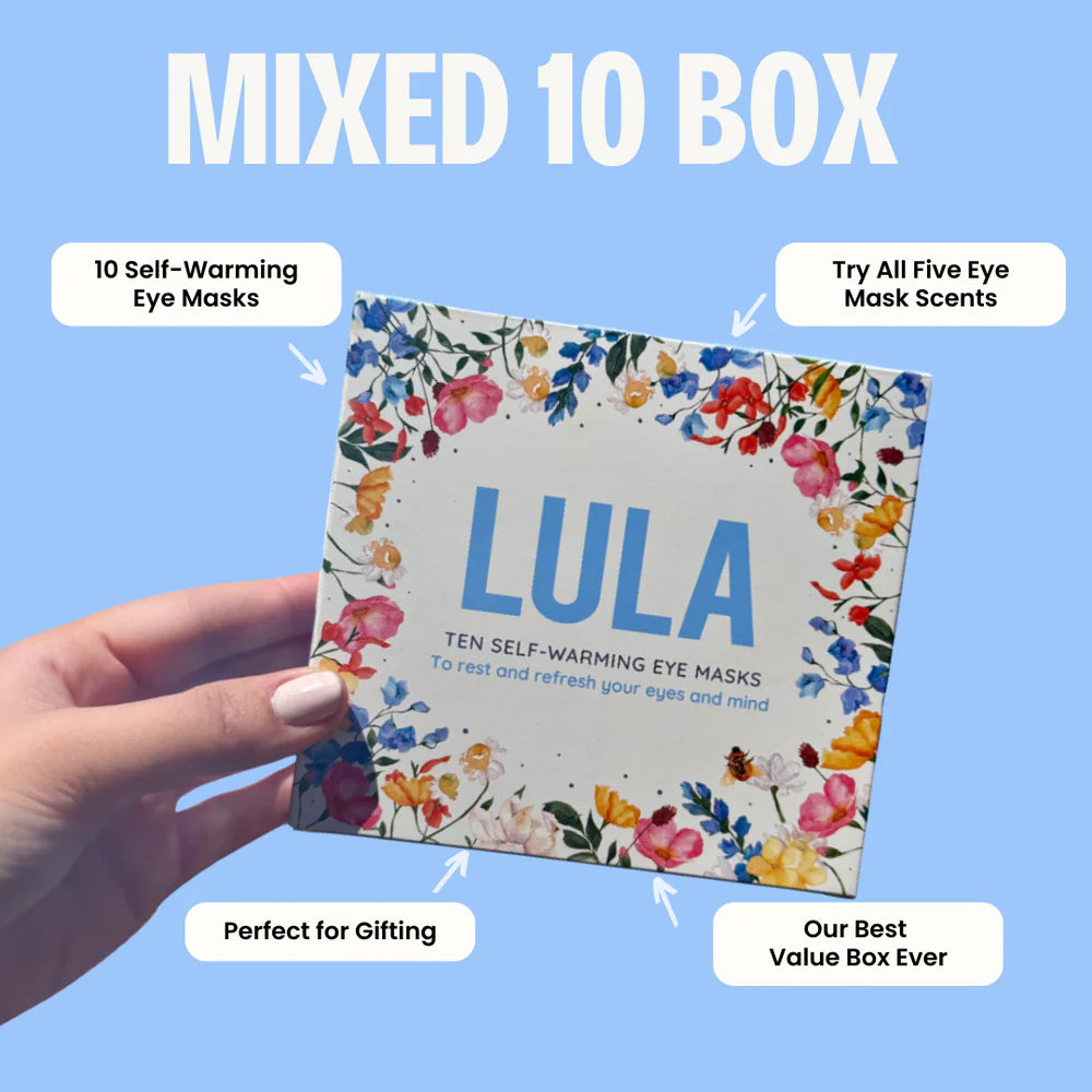 Lula Self Warming Eye Mask - Mix Pack 10