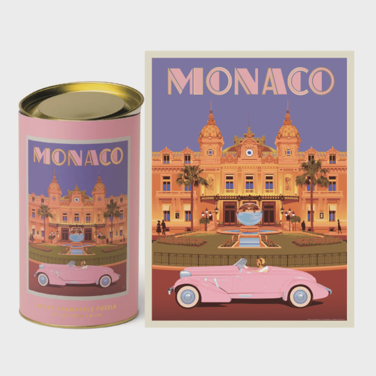 Monaco - 500pce Puzzle in Tube