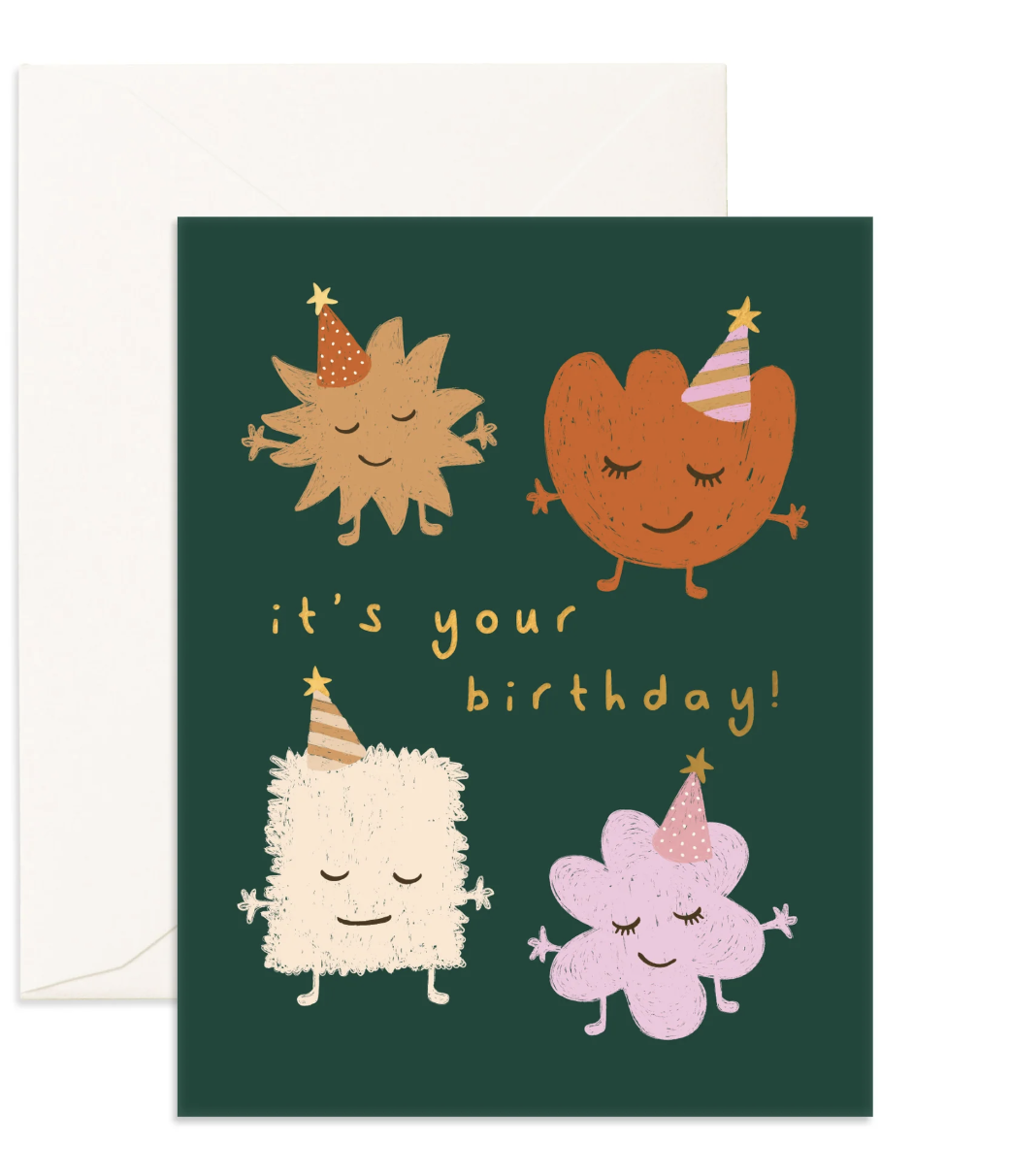 Monster It&#39;s Your Birthday - Greeting Card