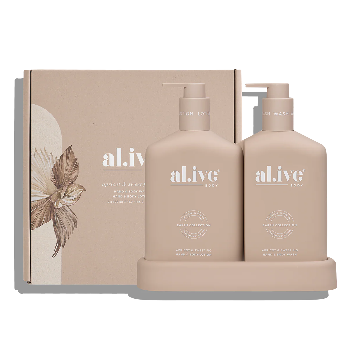 wash &amp; lotion duo - apricot &amp; sweet fig - Al.ive