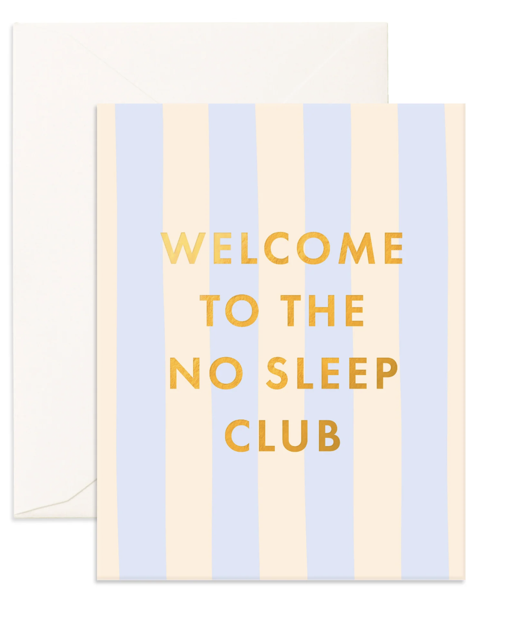 Welcome to the No Sleep Club