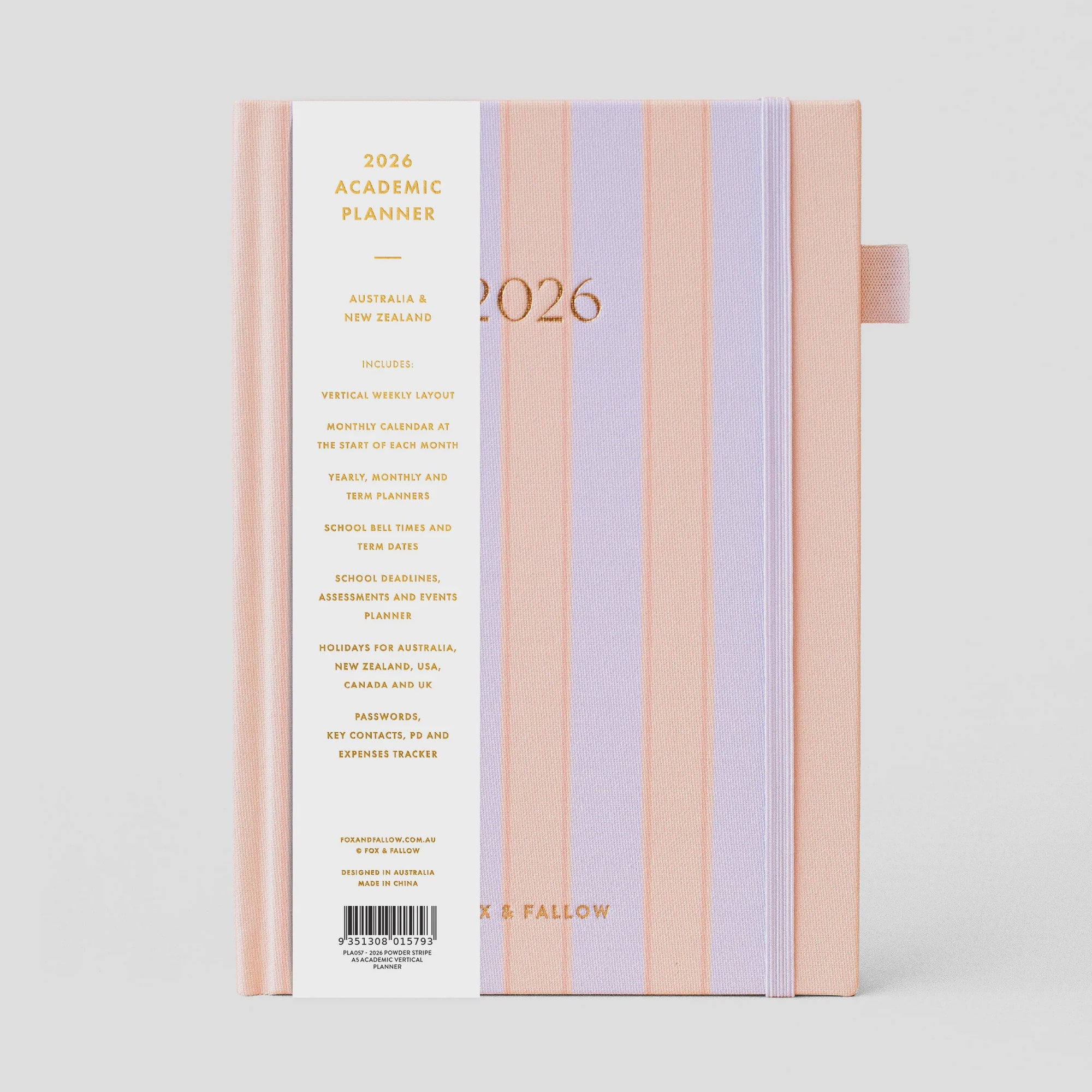 2026 Academic Planner