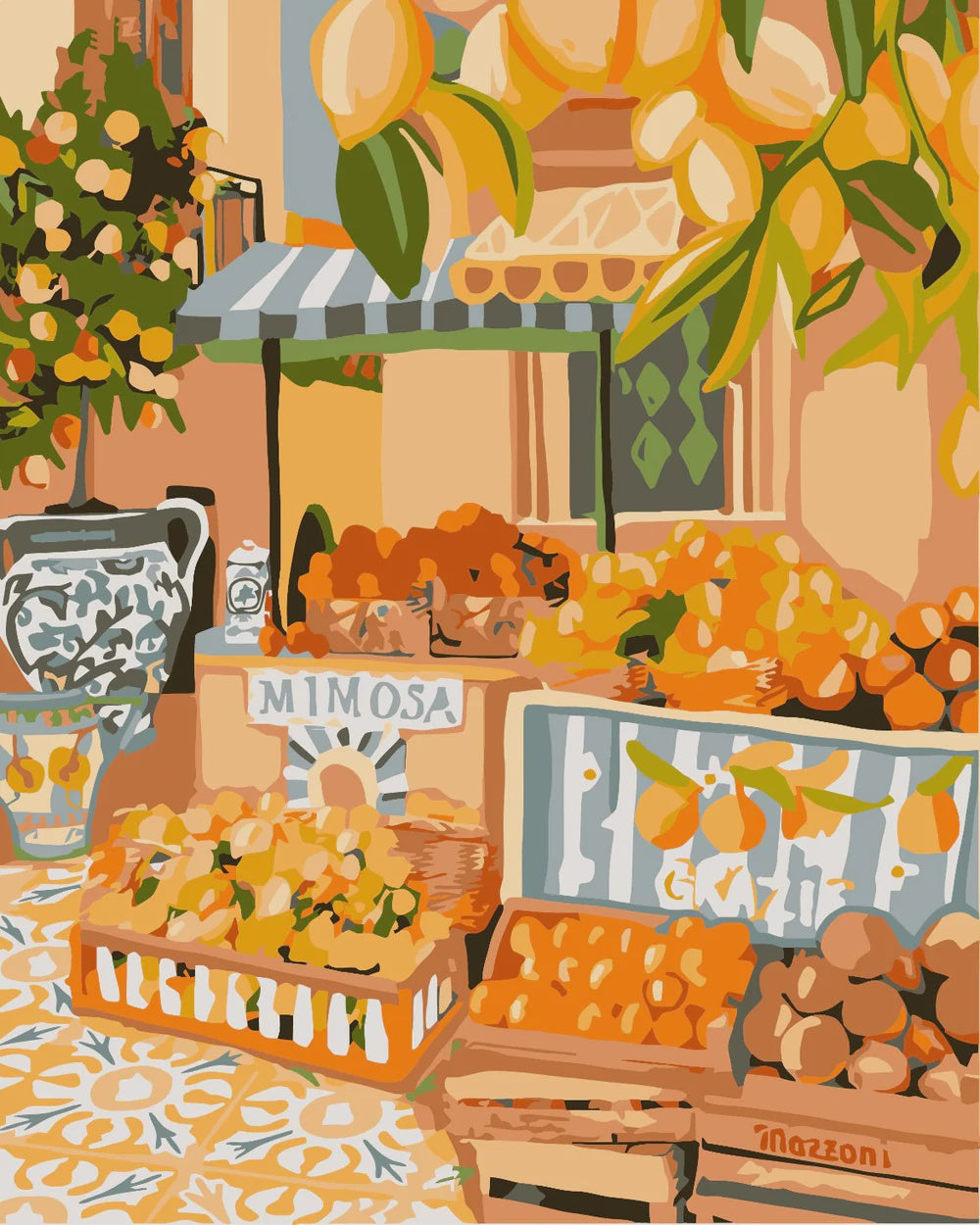Palermo (Mini) - Paint by Numbers