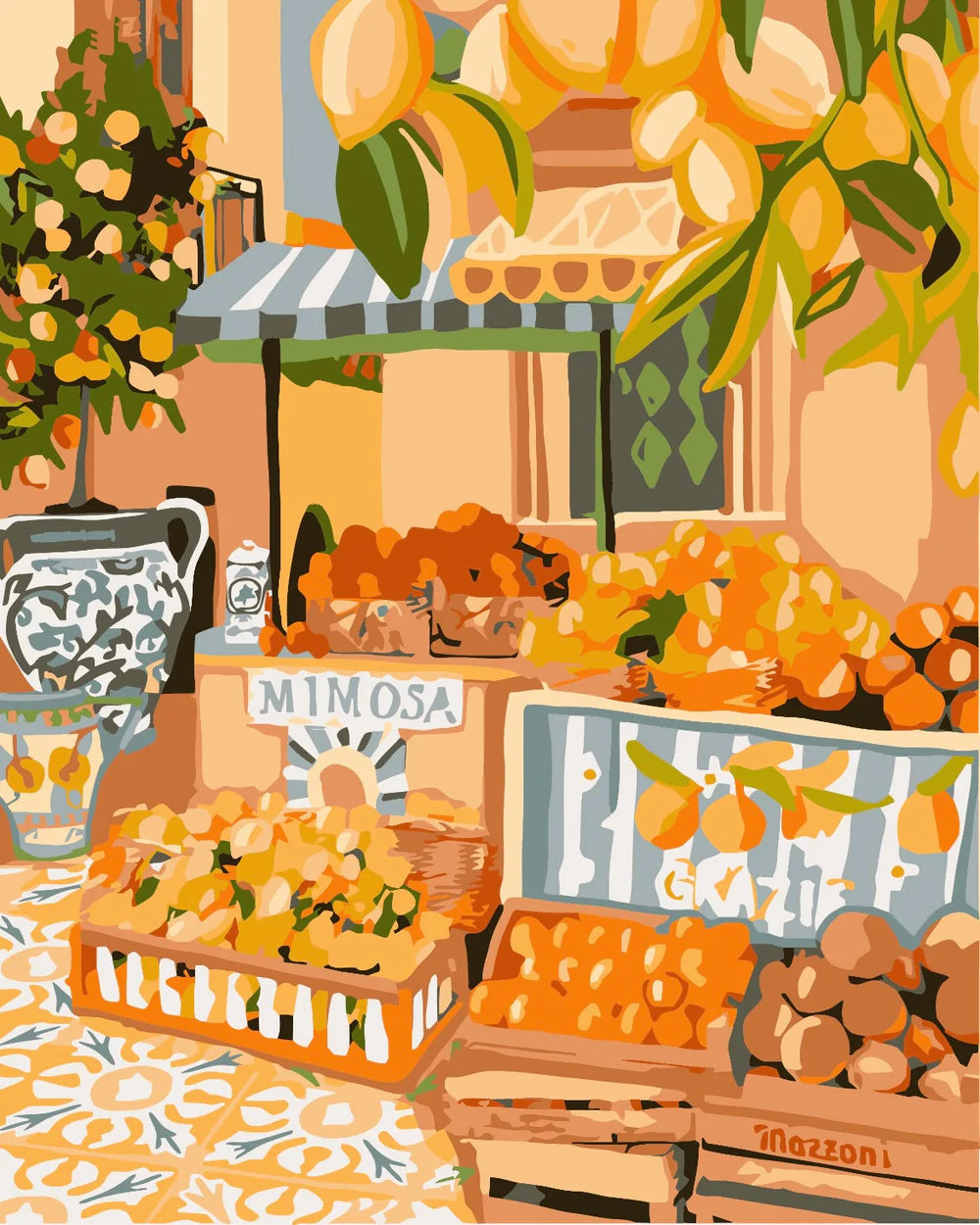 Palermo (Mini) - Paint by Numbers
