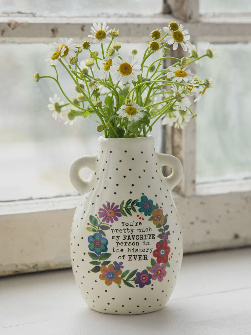 Folk Friend Vase - My Favourite Person
