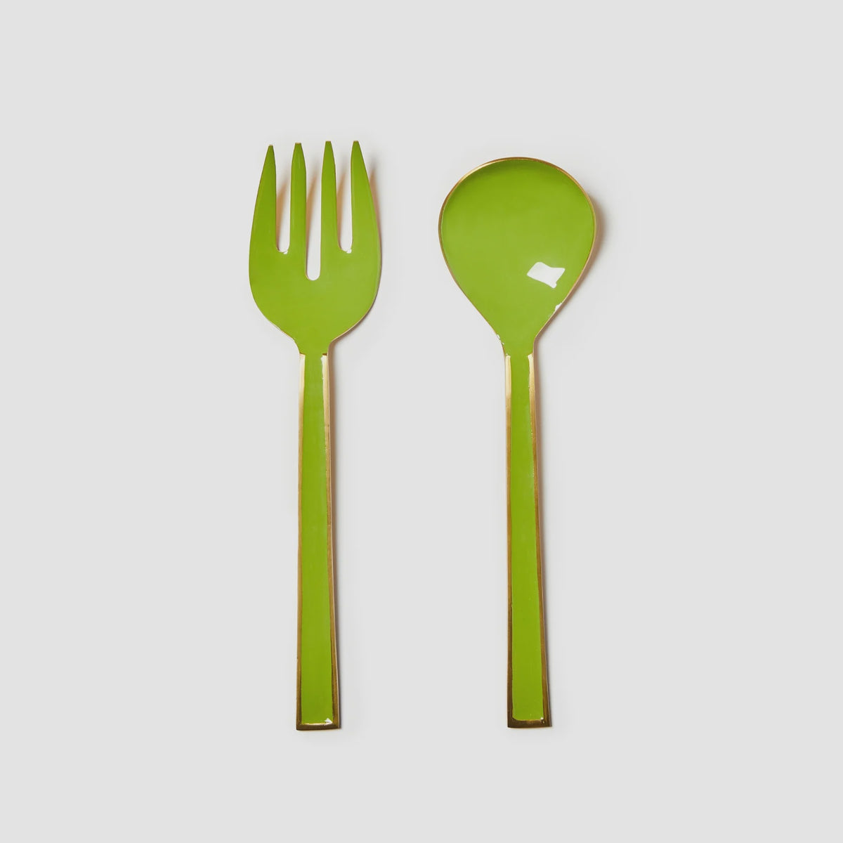 Bonnie &amp; Neil - Enamel Sage Salad Servers