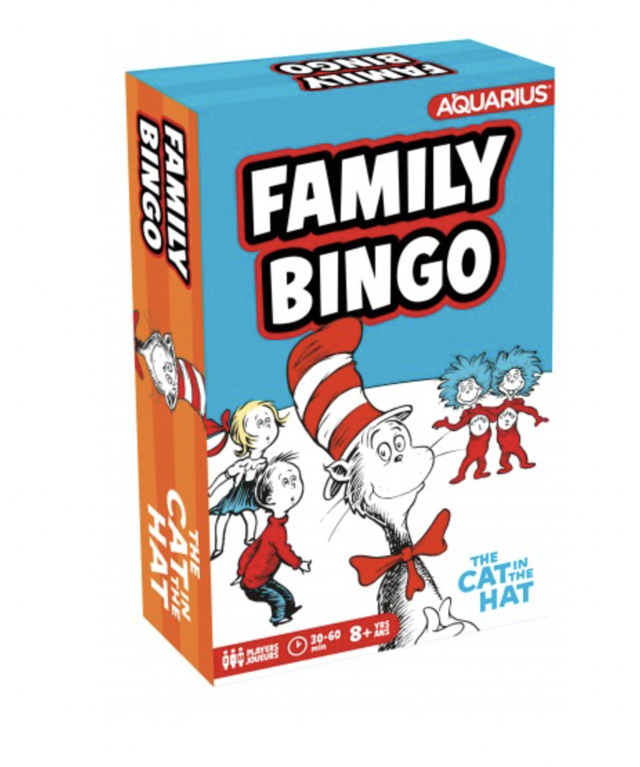 The Cat in the Hat Family Bingo Game
