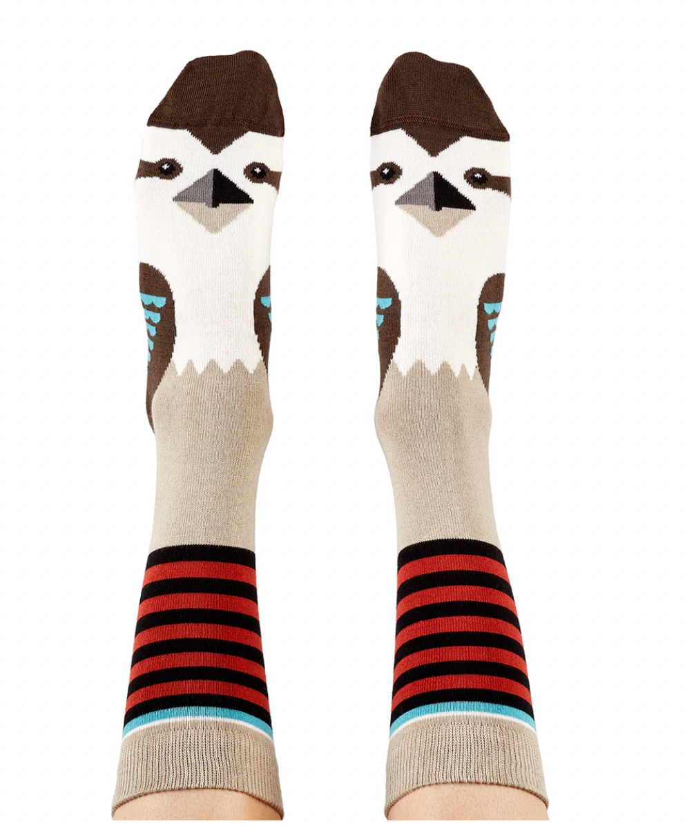 Kookaburra - Aussie Socks - Australiana Collection