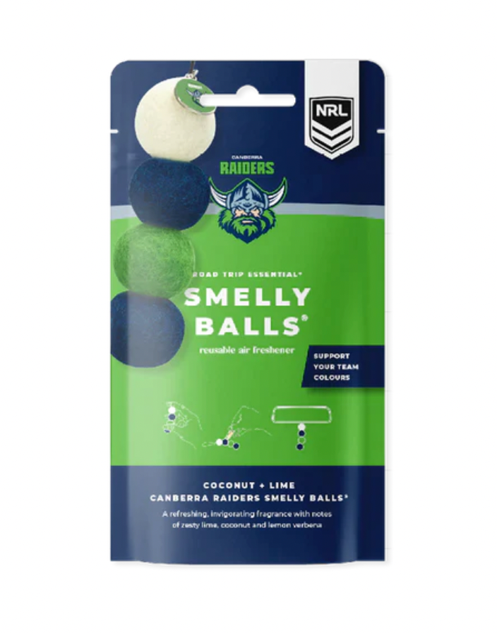 Canberra Raiders - Smelly Balls Air Freshener