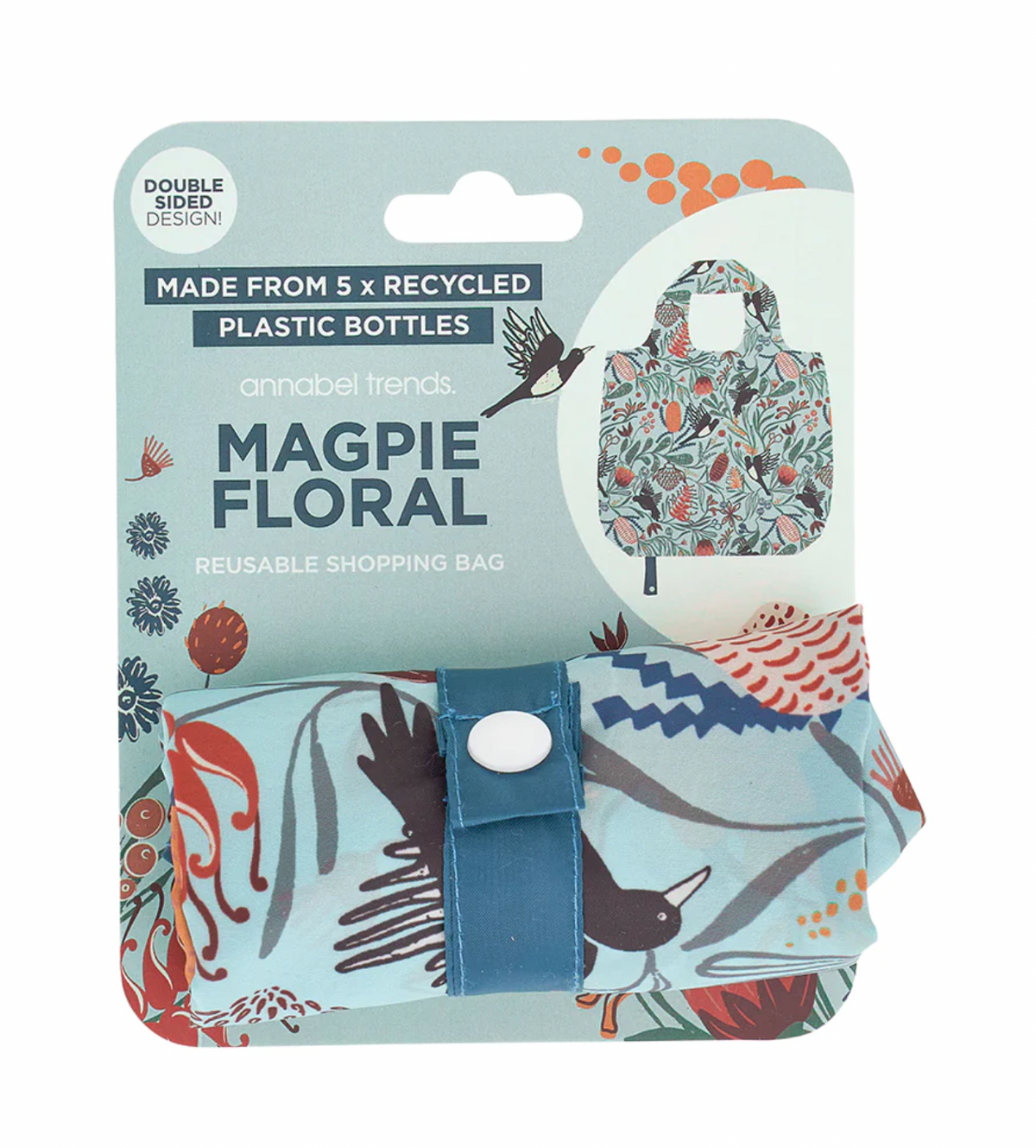 SHOPPING TOTE - MAGPIE FLORAL