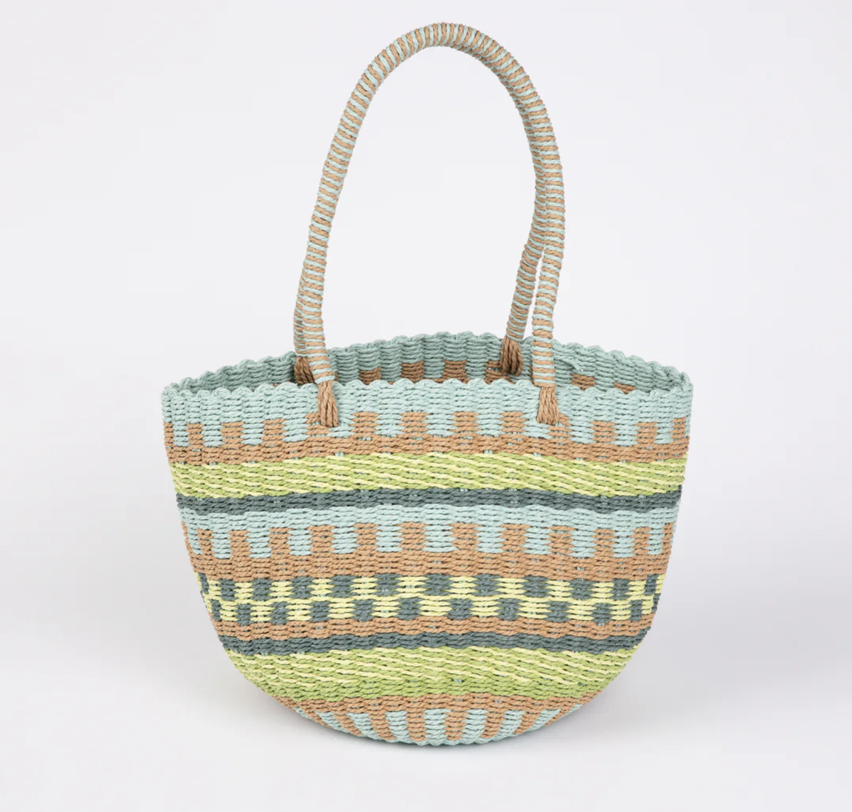 Flamenco Basket - Green