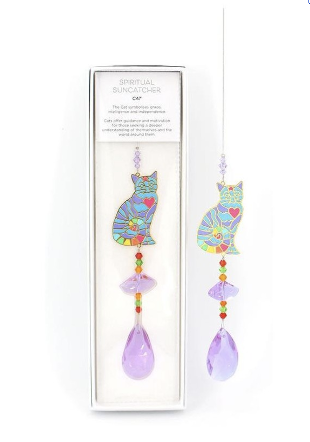 Cat Crystal Suncatcher