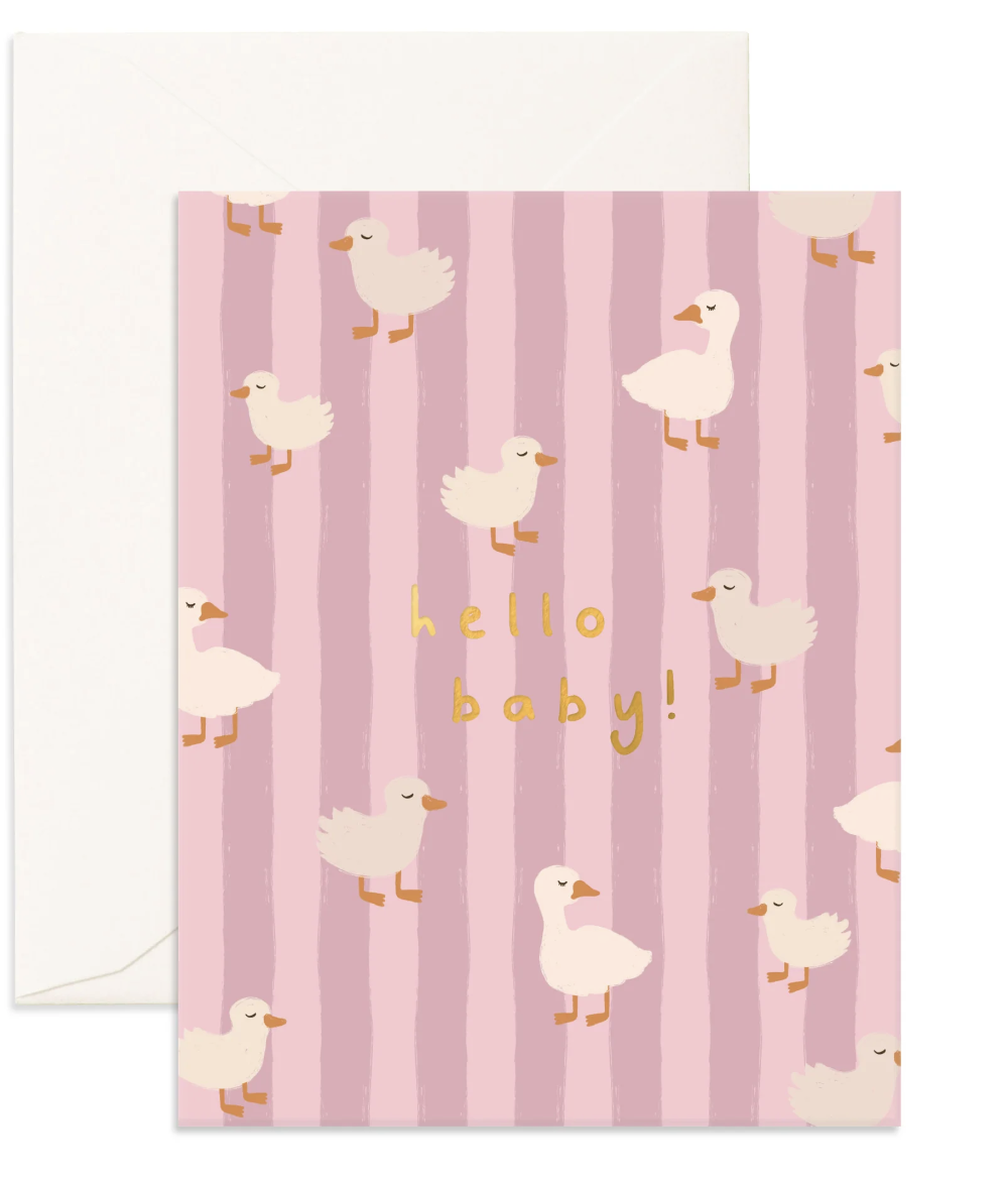 Baby Ducks - Greeting Card