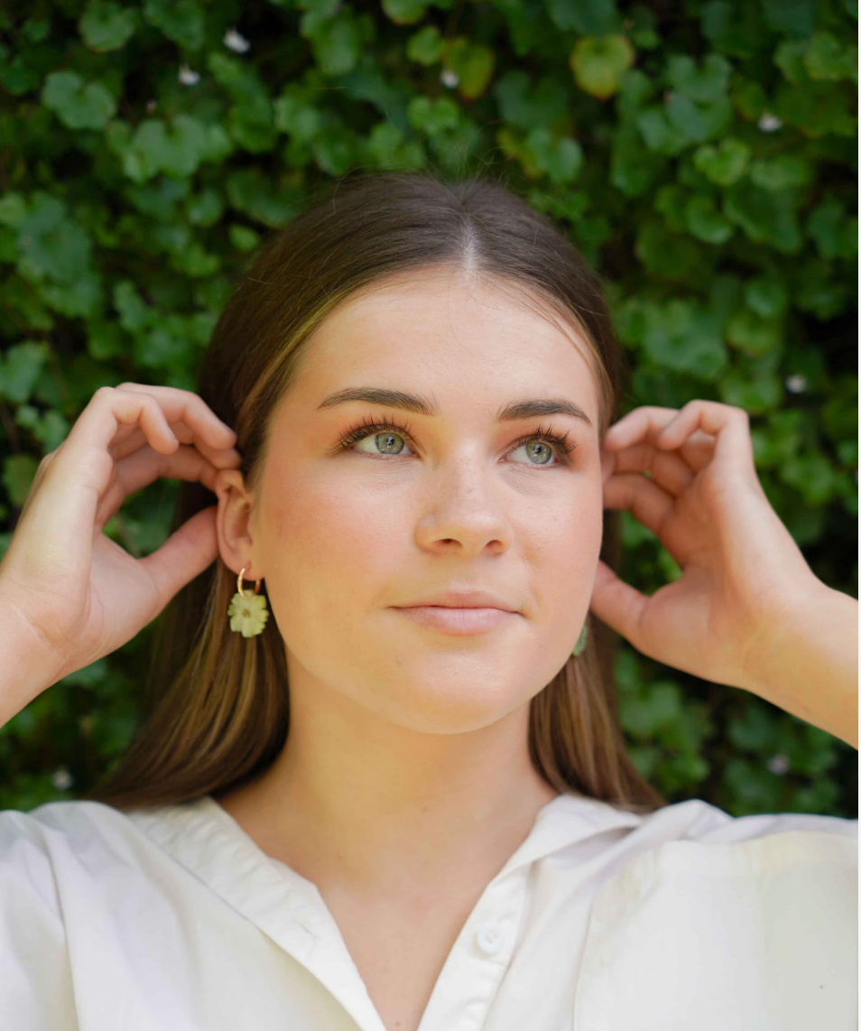 Wildflowers - Leaf Earrings