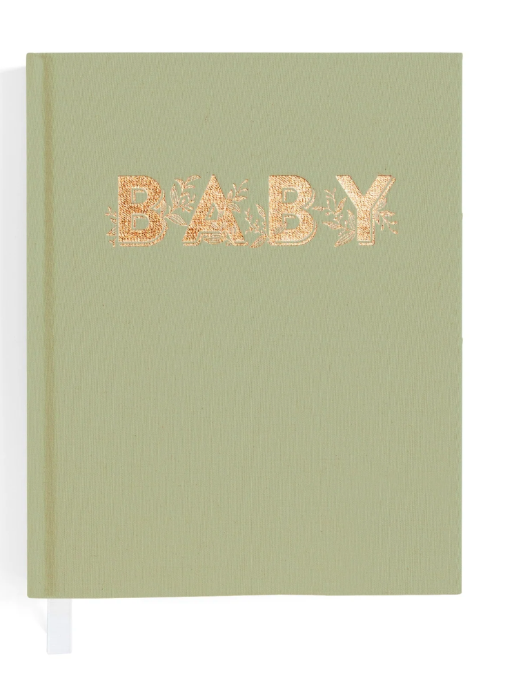 Baby Book - Sage
