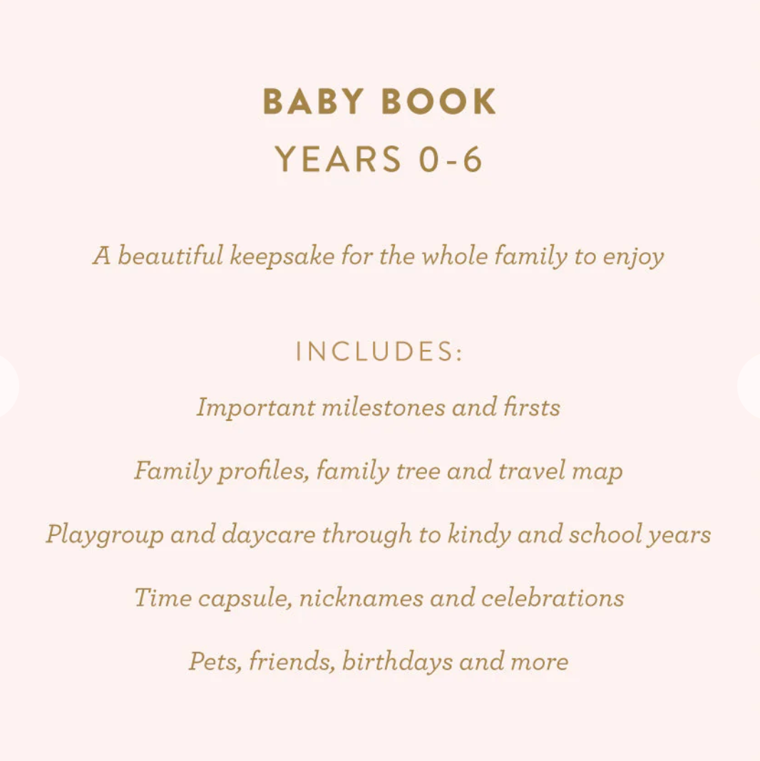 Baby Book - Sage