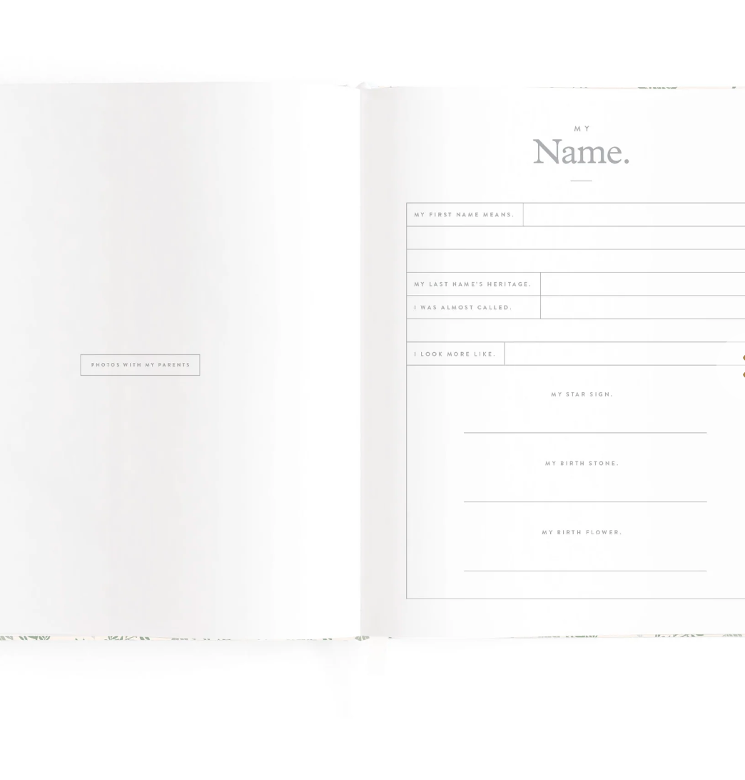 Baby Book  - Cypress
