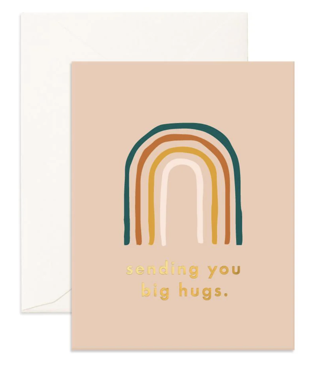 Sending Big Hugs - Greeting Card