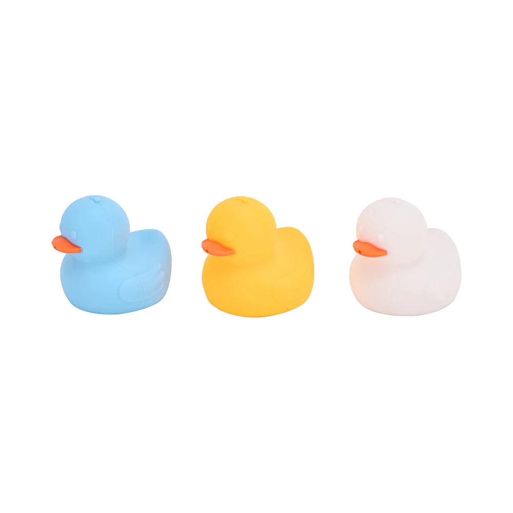 SILICONE SQUEEZY BATH TOYS - DUCK