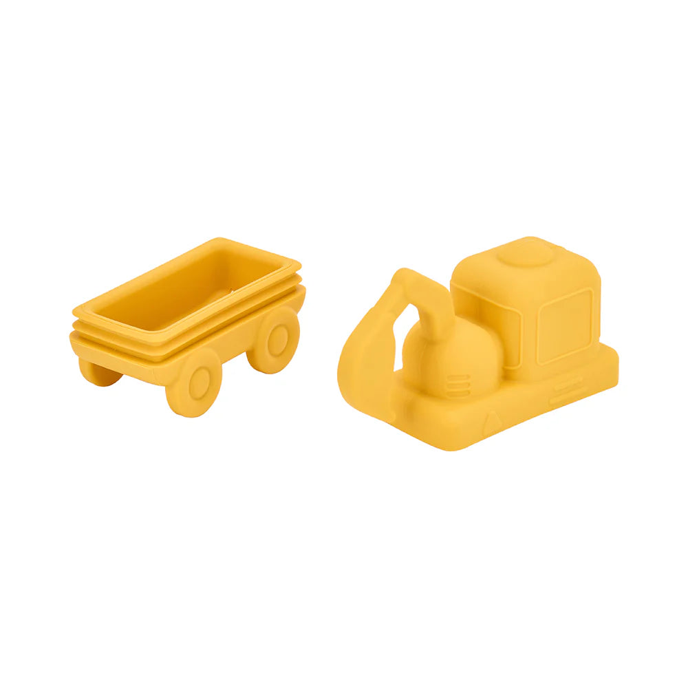 SILICONE SQUEEZY BATH TOYS - TRUCK