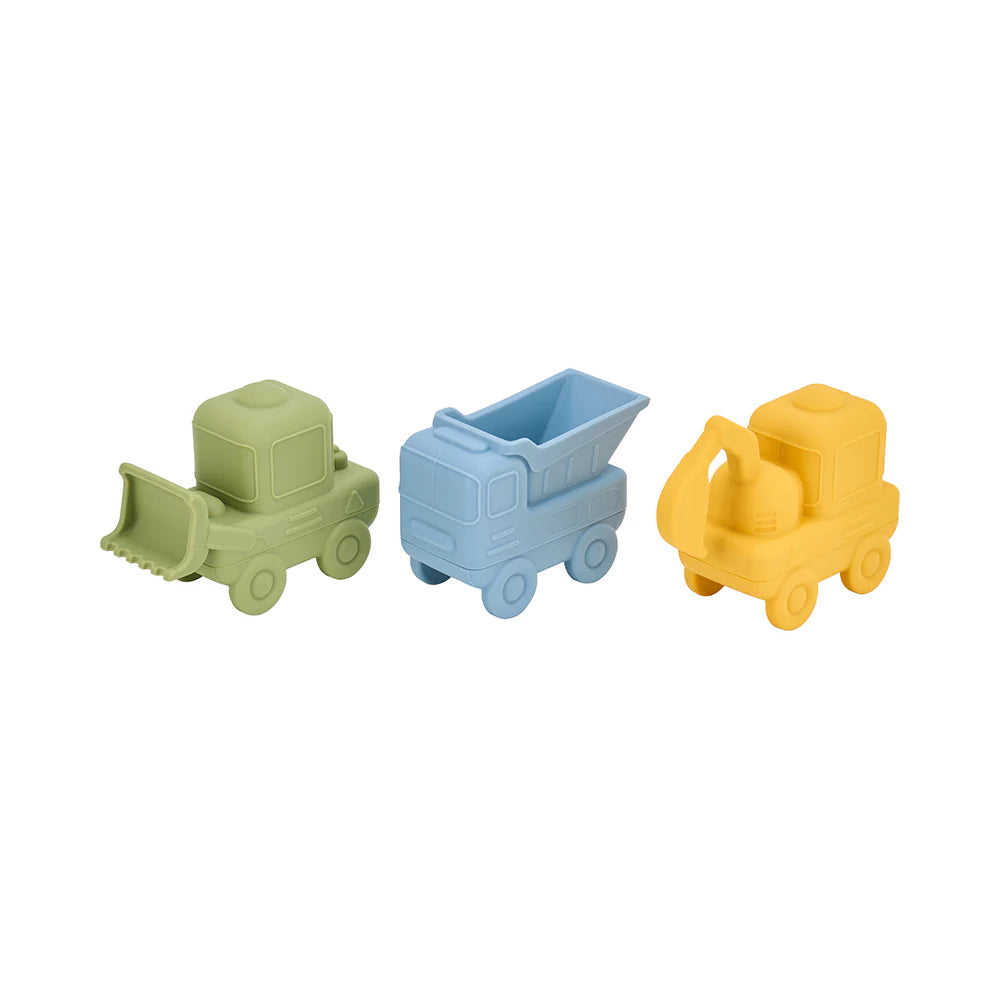 SILICONE SQUEEZY BATH TOYS - TRUCK
