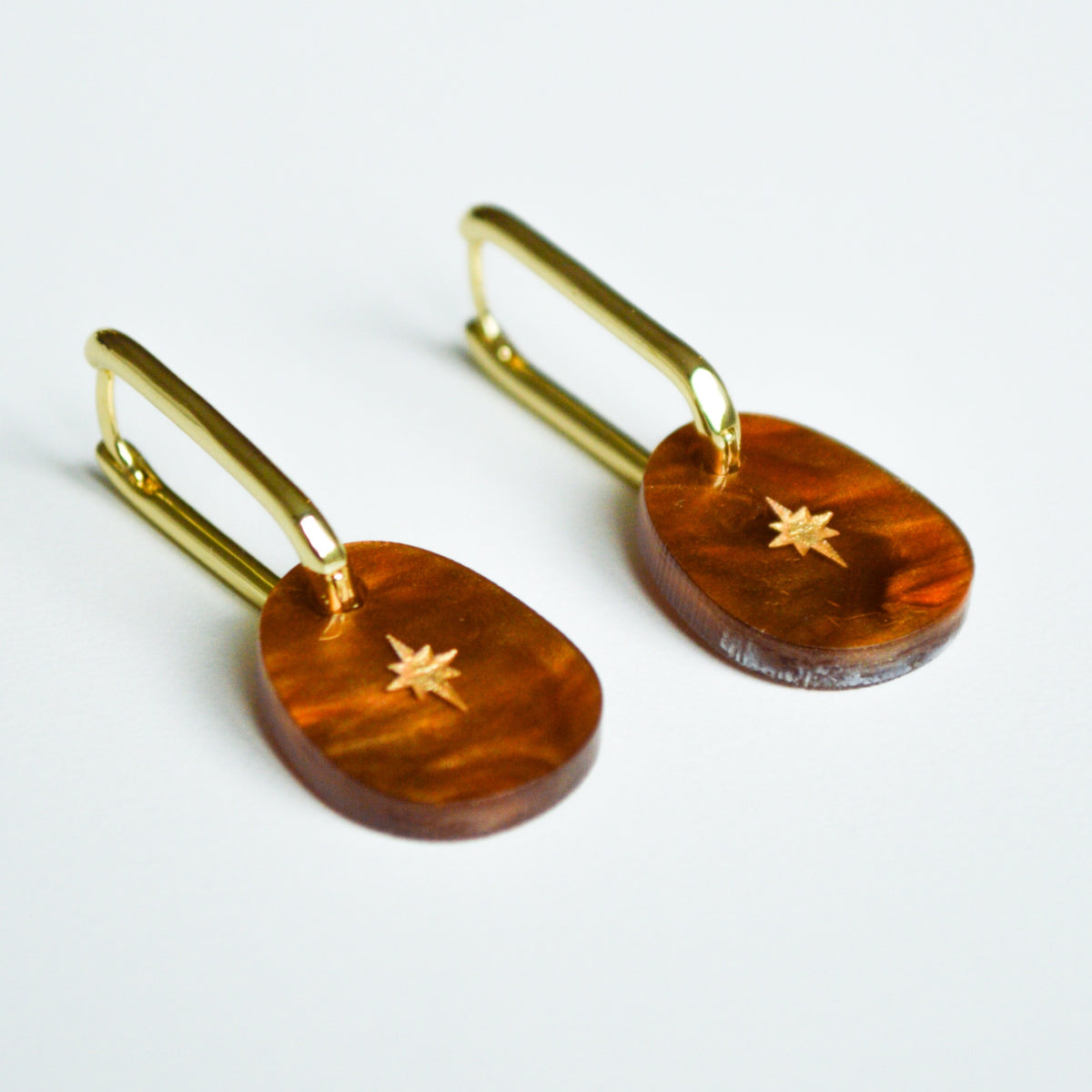 Starlight - Amber Earrings