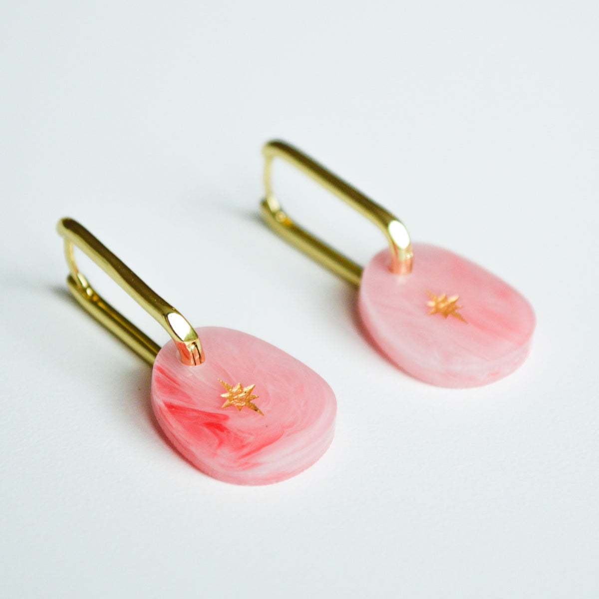 Starlight - Coral Earrings
