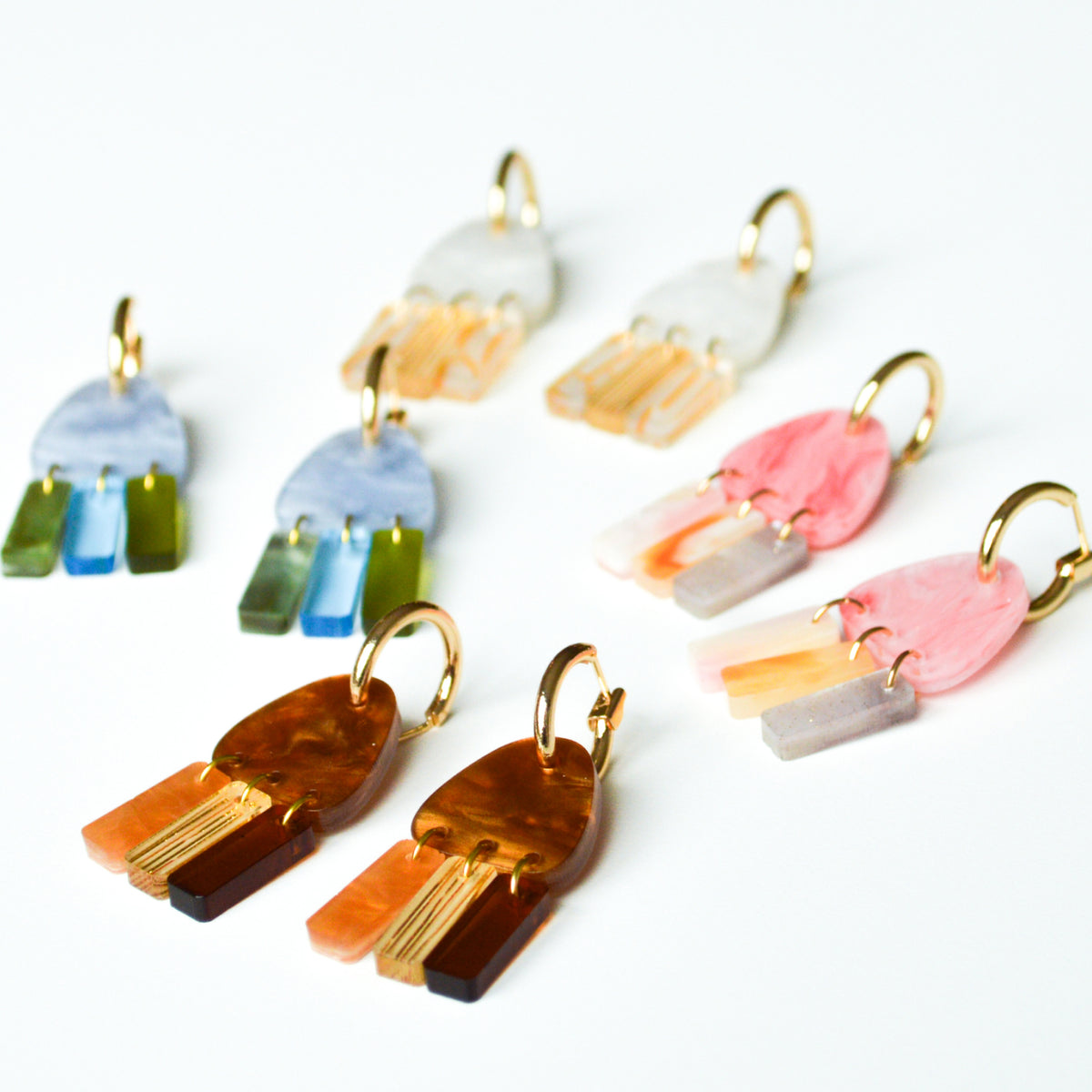 Sunset - Ocean Earrings