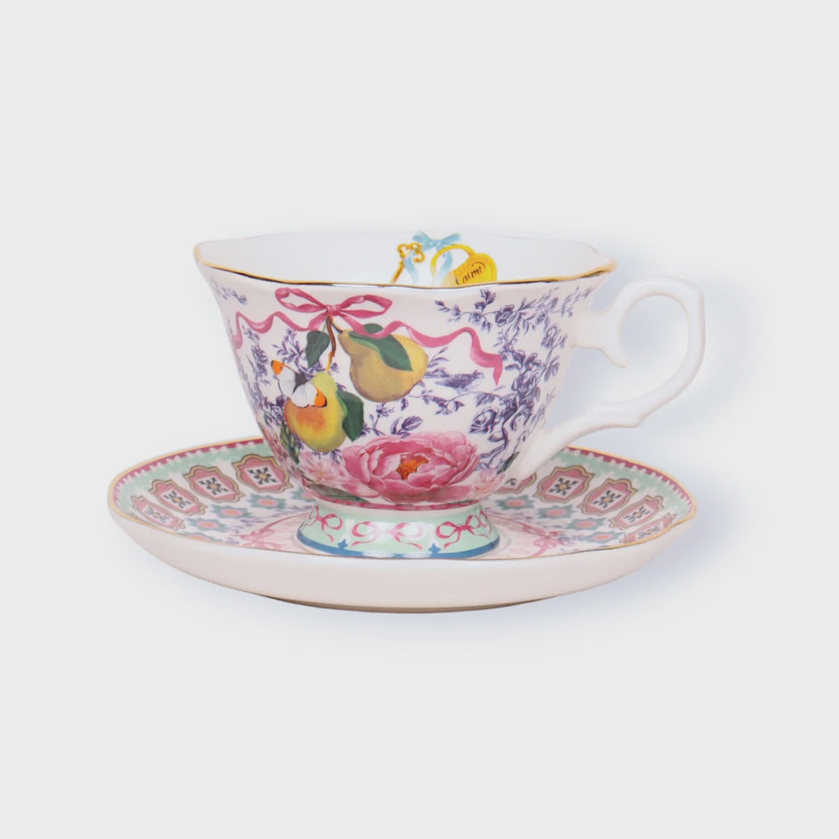 Tea Cup &amp; Saucer Je t’aime Paris