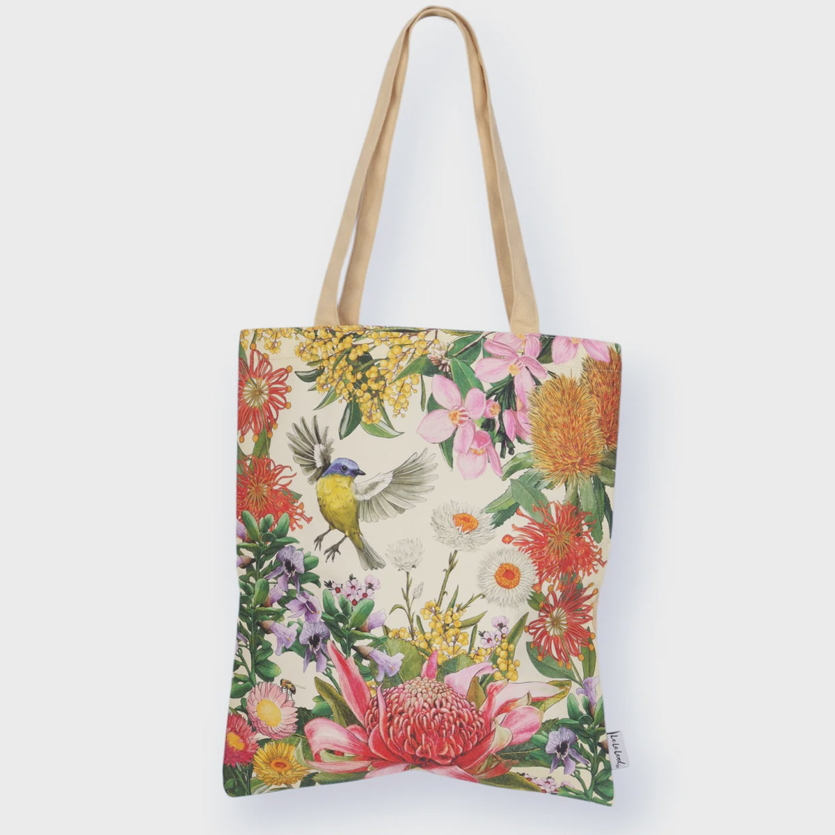 Tote Bag Botanical Blooms Flowers