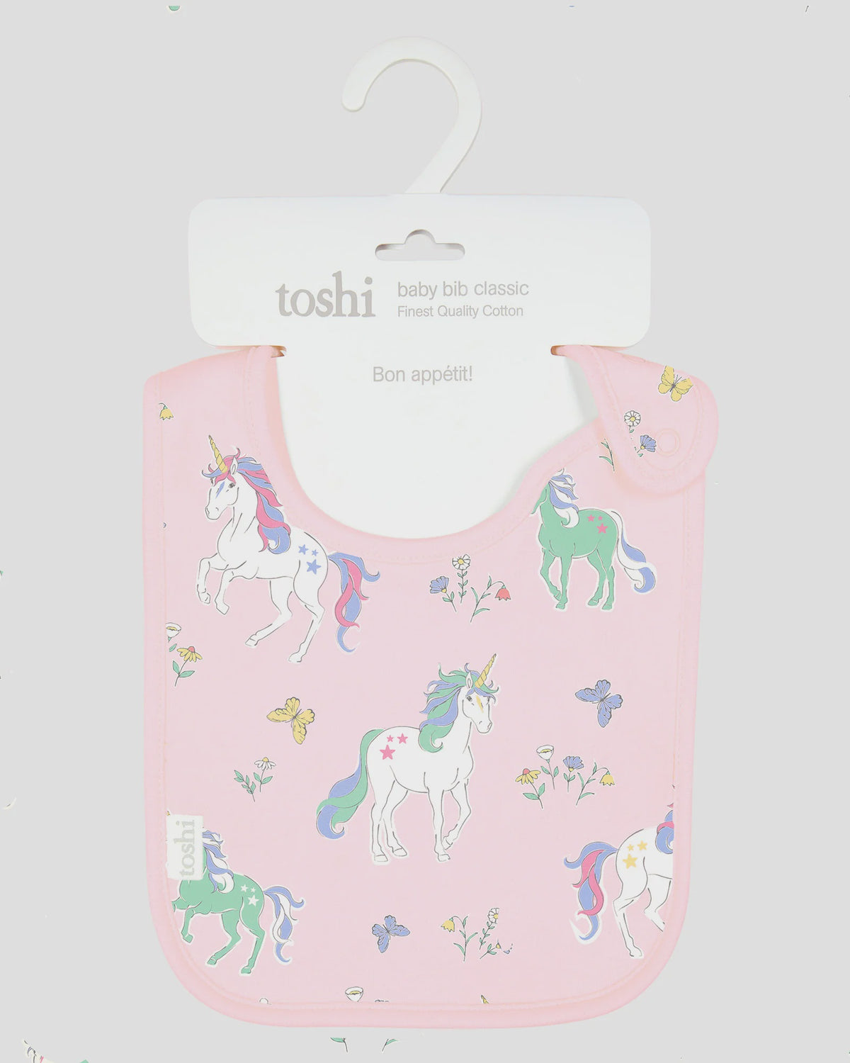 Baby Bib Classic - Unicorns