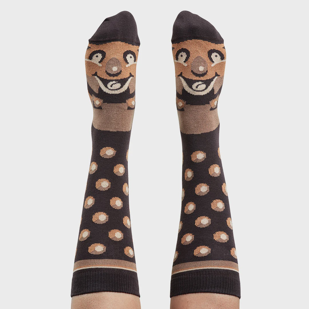 Caramello Bear - Australiana Aussie Socks