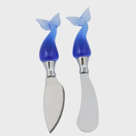 Whale Tail Cheese Knife Set